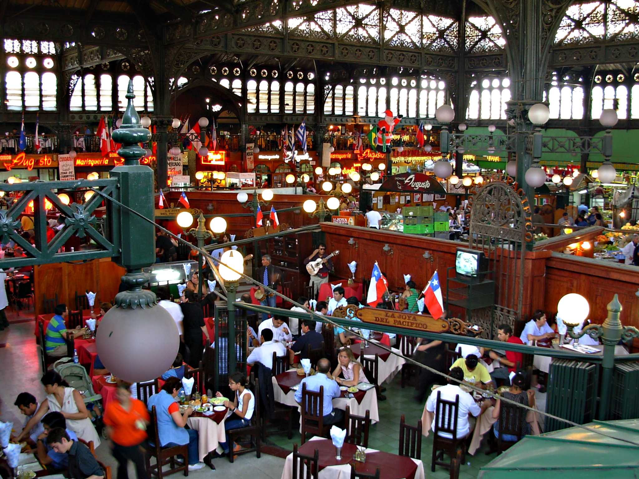 Mercado Central Santiago do Chile - Ponto Turístico